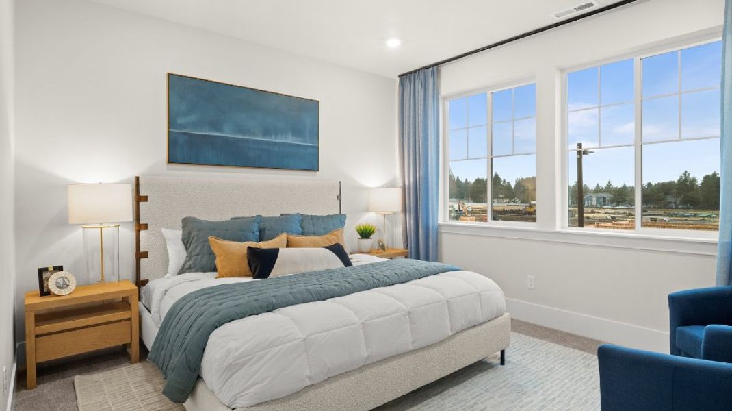 Representative furnished interior of a home built from the Ladd by Risewell Homes in Elevon, Lavon (Image 8).