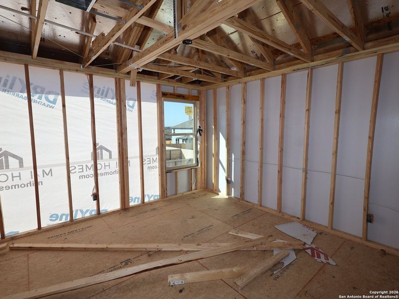In-progress construction of a new home in Meadows at Clear Springs, New Braunfels, TX (Image 36).