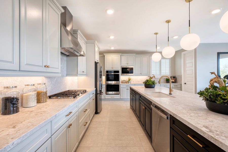 Representative furnished interior of a home built from the Laurel Plan 4002 by Tri Pointe Homes in Waterston Central, Gilbert (Image 6).