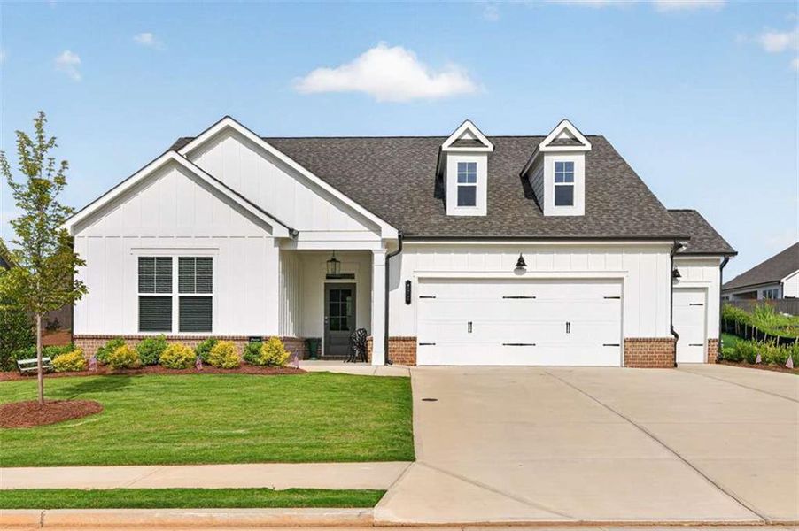 Front exterior of a new home in , Jefferson, GA, highlighting curb appeal (Image 22). Front exterior of a new home in , Jefferson, GA, highlighting curb appeal (Image 22).