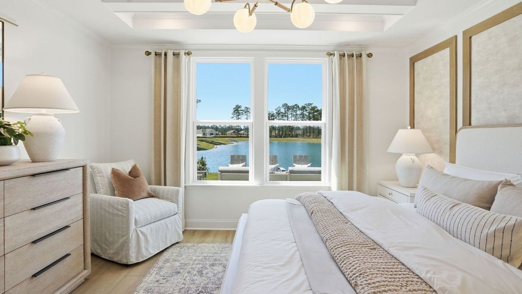 Representative furnished interior of a home built from the Hallmark by Del Webb in Del Webb Point Hope, Charleston (Image 19). Representative furnished interior of a home built from the Hallmark by Del Webb in Del Webb Point Hope, Charleston (Image 19).