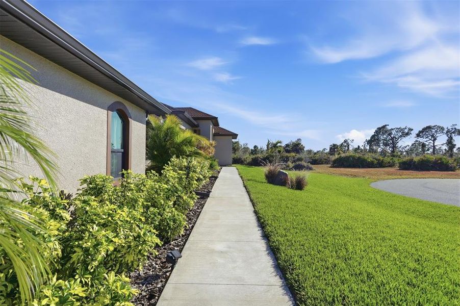 Exterior details and patio area of a home in , Placida (Image 23). Exterior details and patio area of a home in , Placida (Image 23).