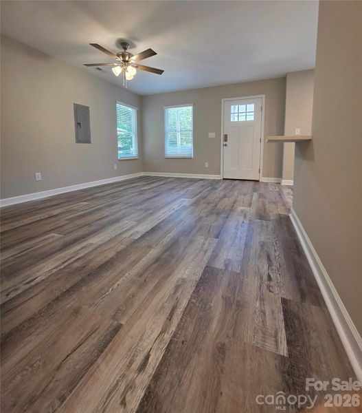 Spacious, unfurnished interior of a new home in , Albemarle (Image 30).