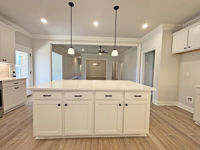 Furnished interior view inside a new home in Natureview, Freeport (Image 14).