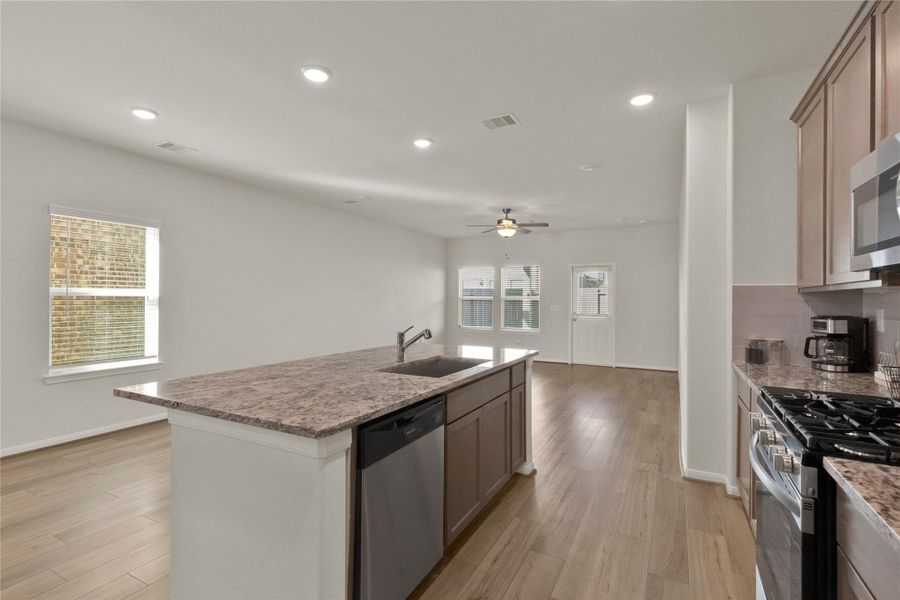 Furnished interior view inside a new home in , Magnolia (Image 5).