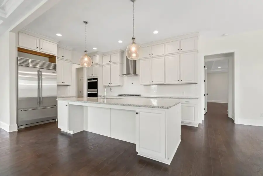 Representative furnished interior of a home built from the Princeton by Greybrook Homes in Deer Brook, Mooresville (Image 14).