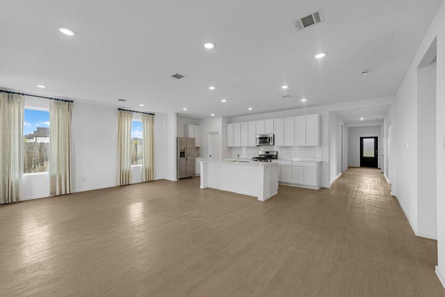Spacious, unfurnished interior of a new home in , Katy (Image 15). Spacious, unfurnished interior of a new home in , Katy (Image 15).