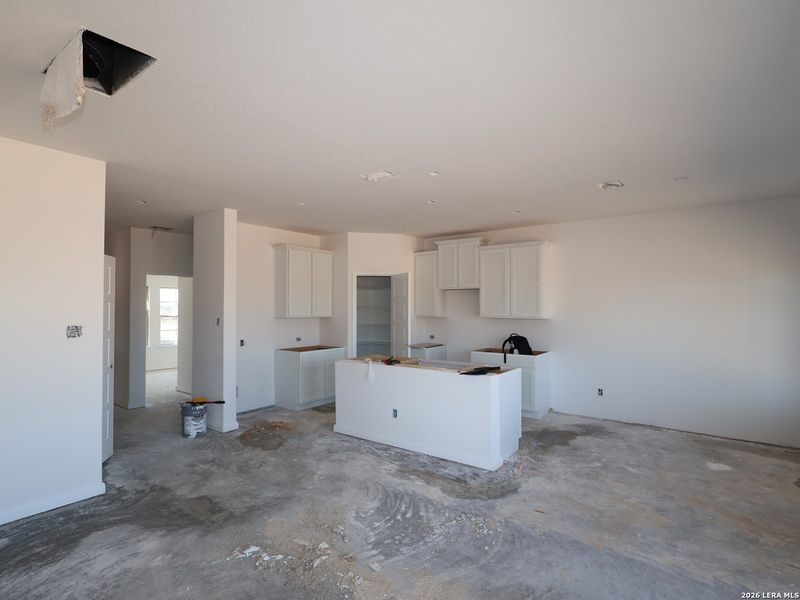 In-progress construction of a new home in Hickory Ridge, Elmendorf, TX (Image 26).