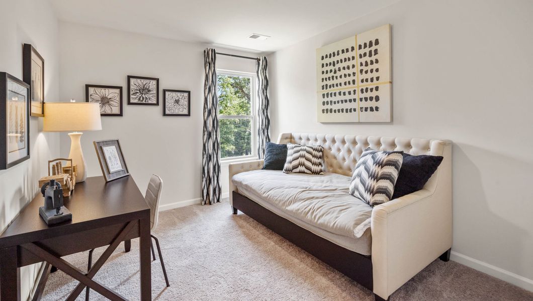 Furnished interior view inside a new home in Brookside Ridge Townhomes, Greer (Image 17).