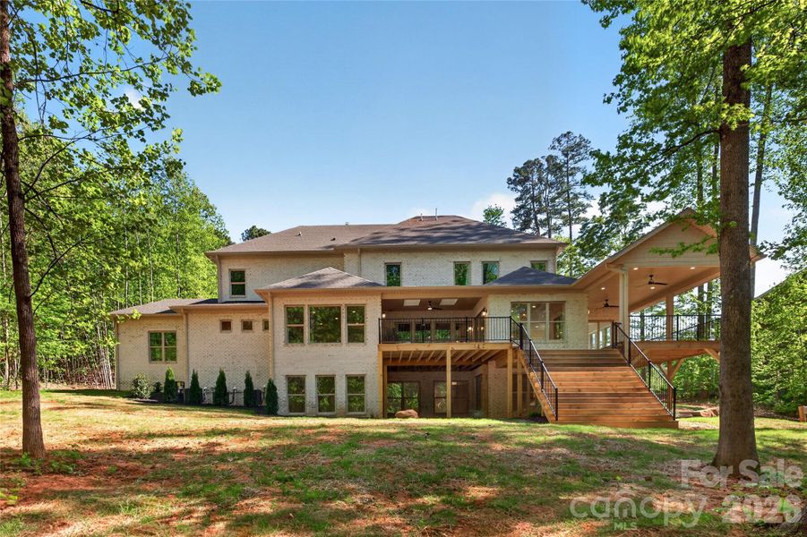 view from the back of the property