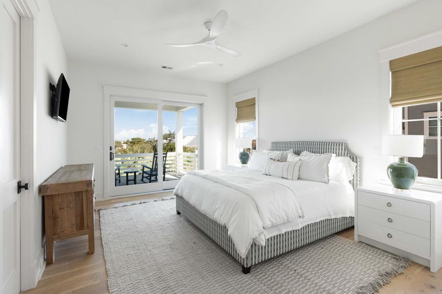 Furnished interior view inside a new home in , Isle Of Palms (Image 11).