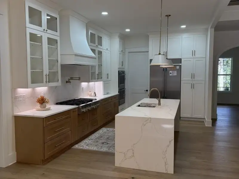 Furnished interior view inside a new home in , Hoschton (Image 8).