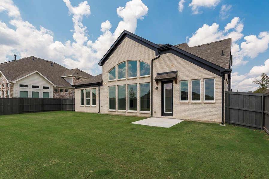 Front exterior of a new home in Prairie Ridge, Venus, TX, highlighting curb appeal (Image 17).