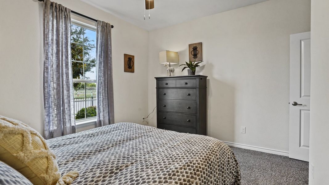 Furnished interior view inside a new home in Lakewood Trails, Forney (Image 22).