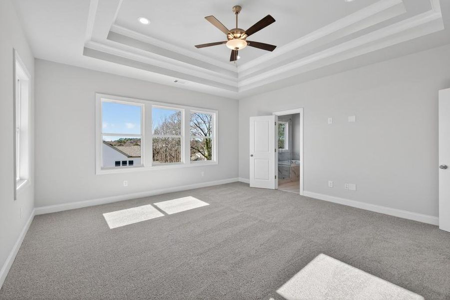 Spacious, unfurnished interior of a new home in Hemingway, Flowery Branch (Image 29).