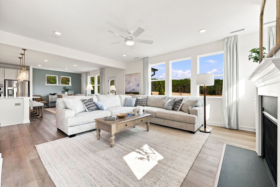 Representative furnished interior of a home built from the The Beech H-BF by Davidson Homes LLC in Bradshaw Farms, Mount Juliet (Image 7).