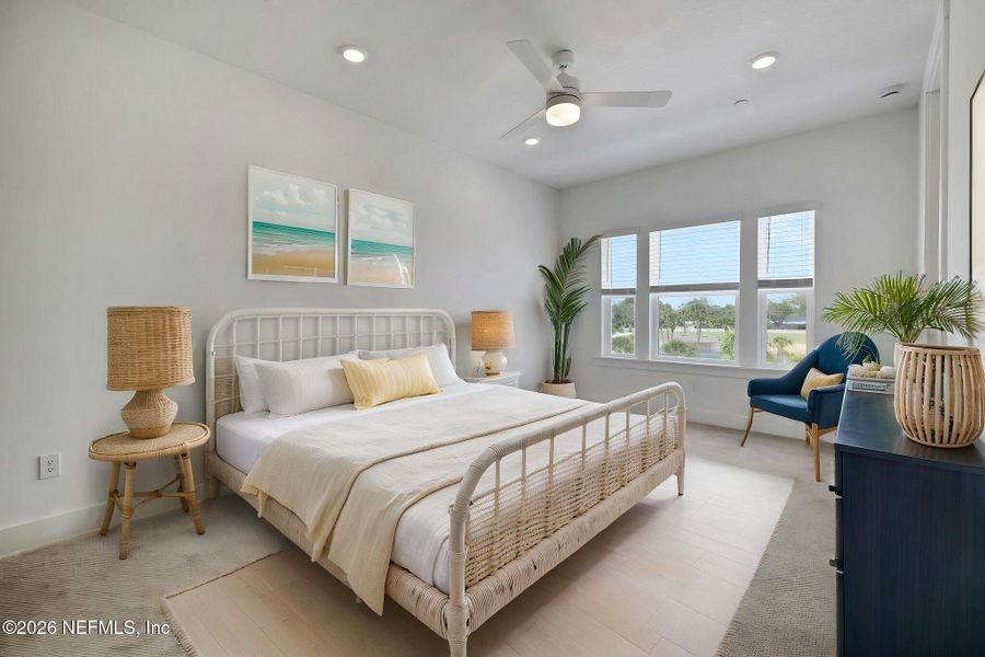 Furnished interior view inside a new home in , Jacksonville Beach (Image 9).