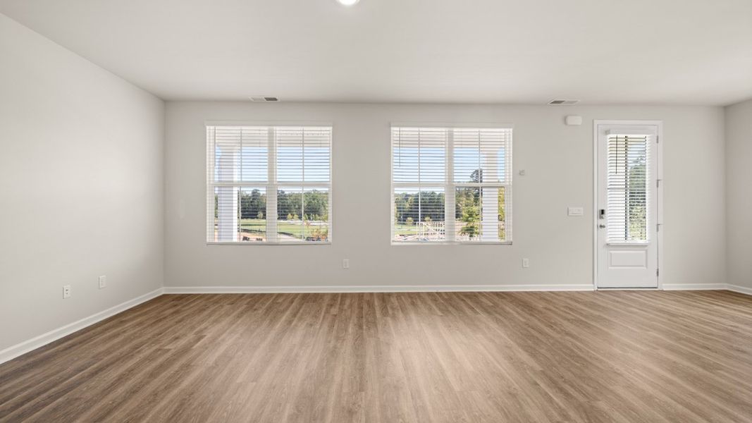 Spacious, unfurnished interior of a new home in Brookland Commons, Monroe (Image 10).