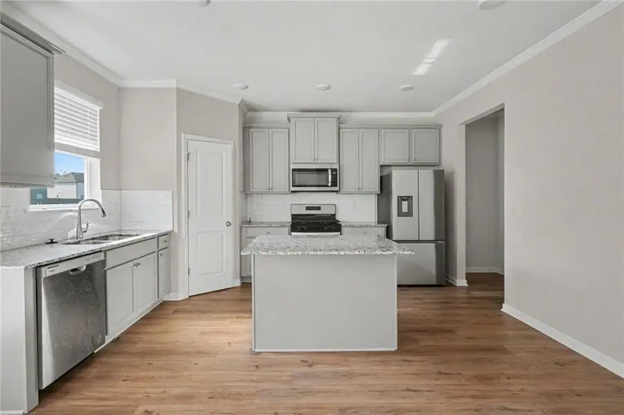 Furnished interior view inside a new home in , Austell (Image 6).
