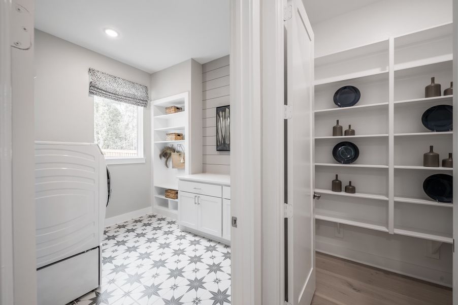 Representative furnished interior of a home built from the Snyder by Tri Pointe Homes in Harvest Green, Richmond (Image 65).