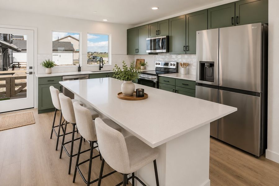 Furnished interior view inside a new home in Bloom, Fort Collins (Image 7).