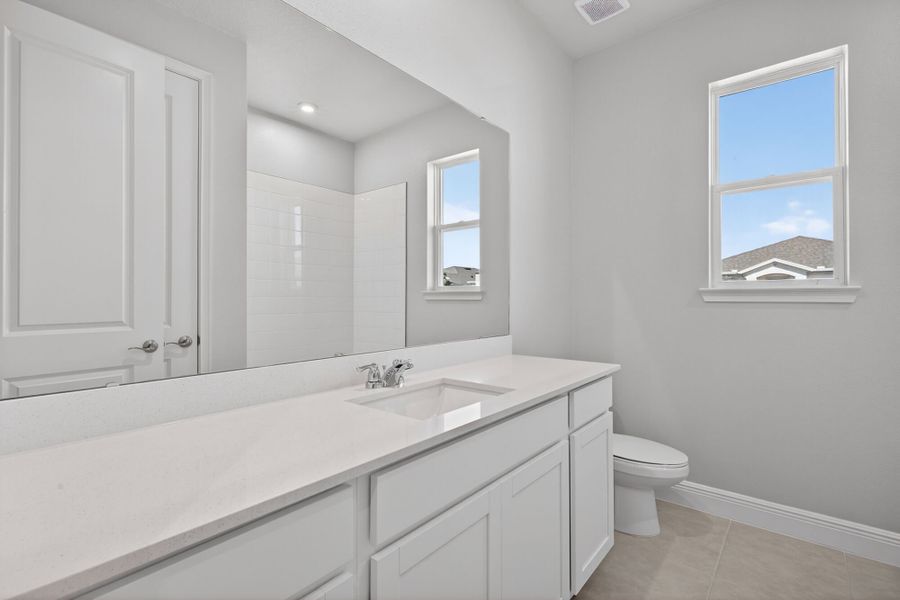 Furnished interior view inside a new home in Windwater, Parrish (Image 15).