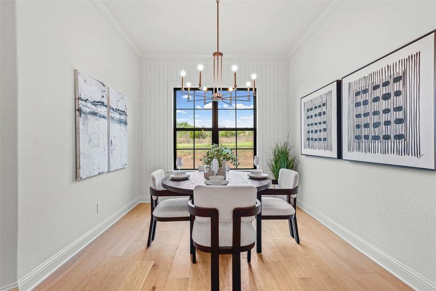 Furnished interior view inside a new home in Putteet Hill, Cresson (Image 18).