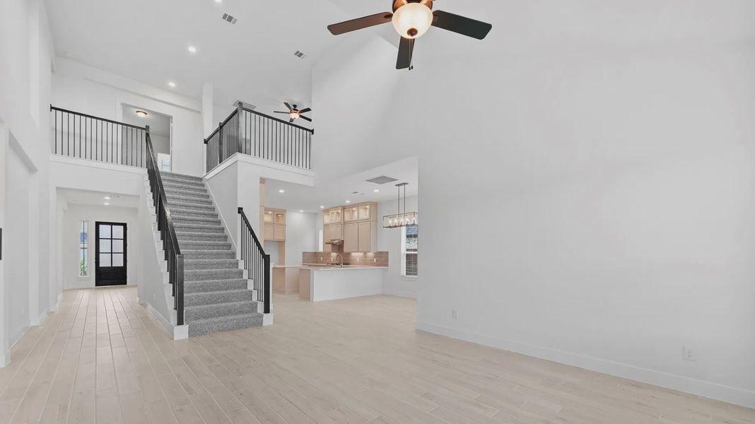 Representative unfurnished interior of a home built from the Shenandoah by Chesmar Homes in Berry Creek Highlands, Georgetown (Image 20). Representative unfurnished interior of a home built from the Shenandoah by Chesmar Homes in Berry Creek Highlands, Georgetown (Image 20).