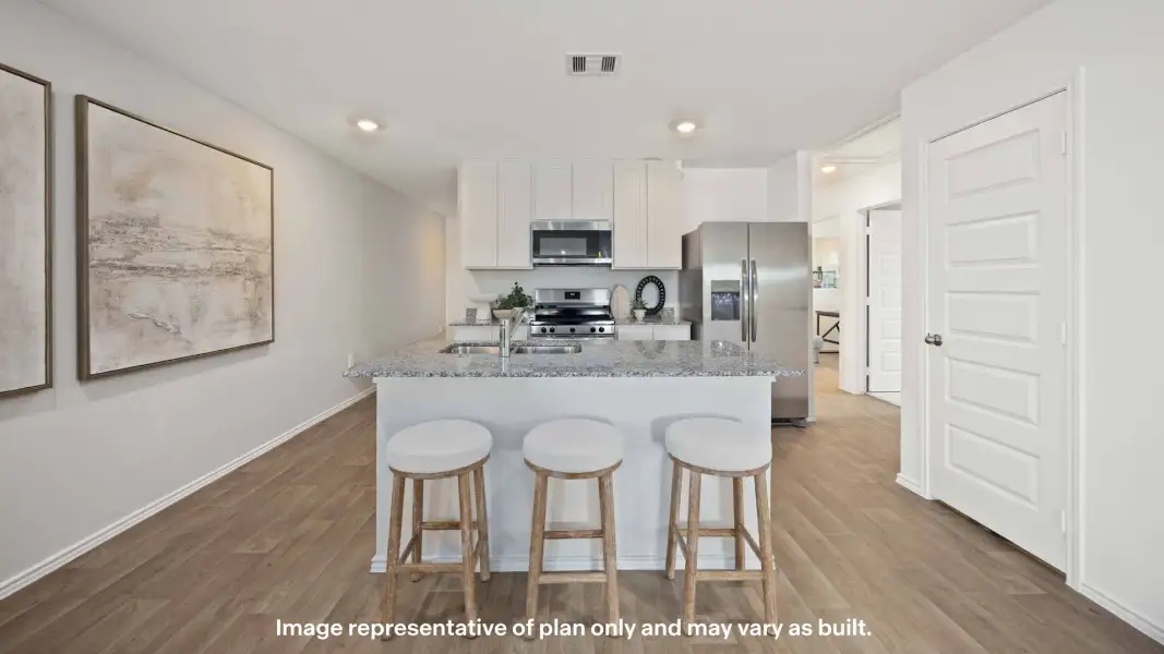 Representative furnished interior of a home built from the The Elk by D.R. Horton in Pari Estates, Lubbock (Image 6). Representative furnished interior of a home built from the The Elk by D.R. Horton in Pari Estates, Lubbock (Image 6).
