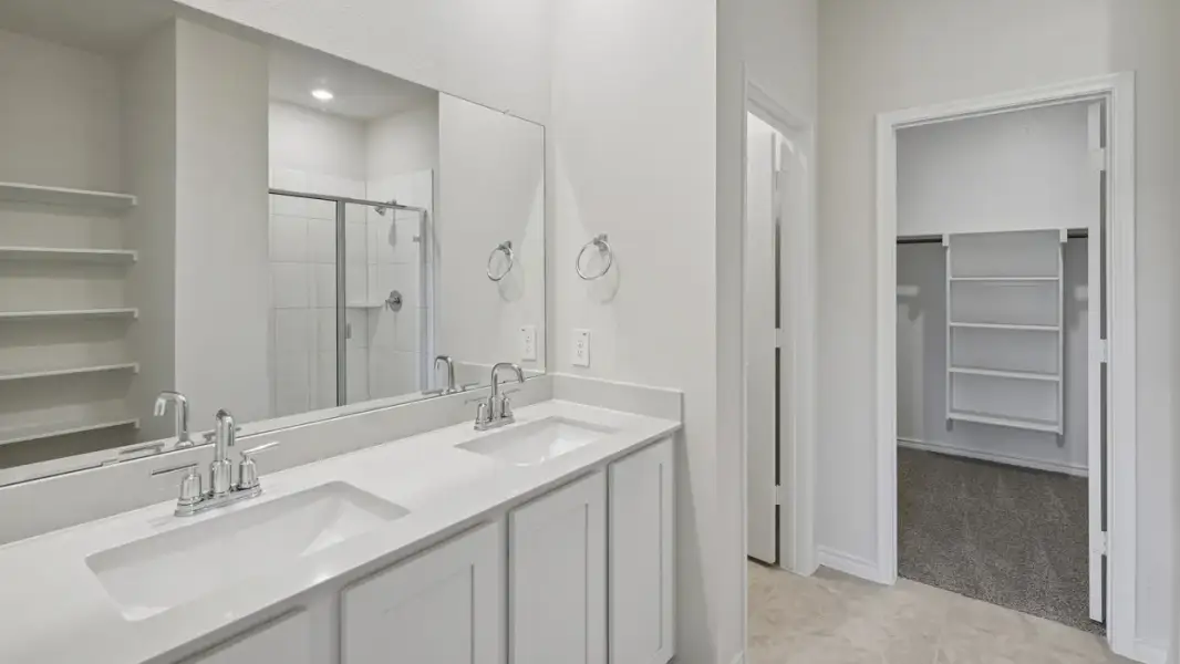 Furnished interior view inside a new home in Winchester Crossing, Princeton (Image 4).