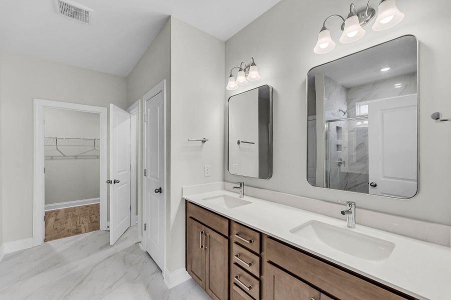 Furnished interior view inside a new home in , Summerville (Image 12).