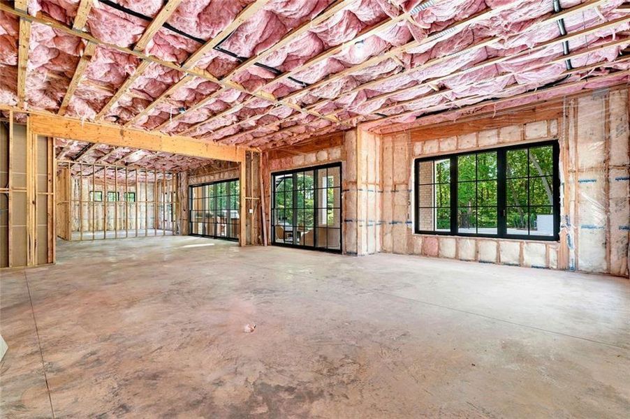 In-progress construction of a new home in , Alpharetta, GA (Image 137). In-progress construction of a new home in , Alpharetta, GA (Image 137).