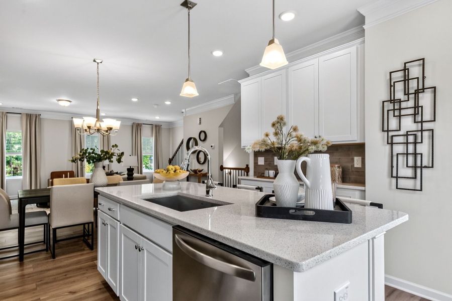 Furnished interior view inside a new home in Helmsley, Raleigh (Image 7).