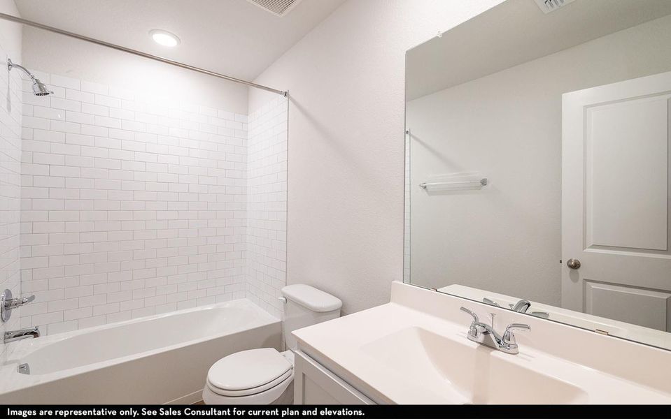 Furnished interior view inside a new home in Austin Point, Richmond (Image 3).