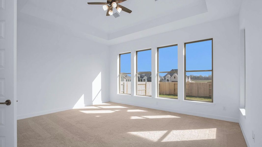 Spacious, unfurnished interior of a new home in Briarley 70', Montgomery (Image 19).