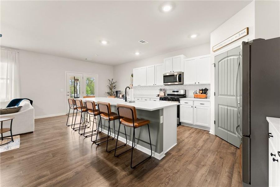Furnished interior view inside a new home in , Dawsonville (Image 42).
