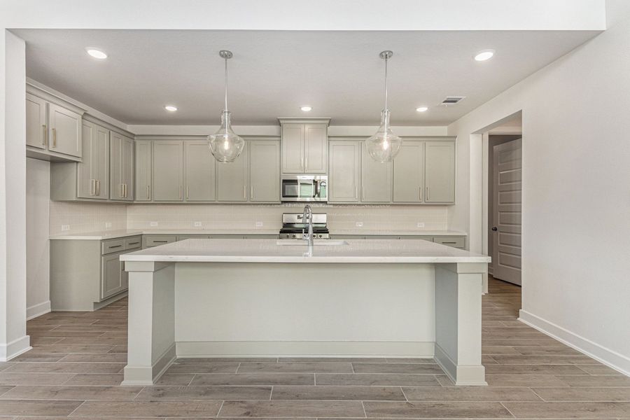 Modern Island Kitchen