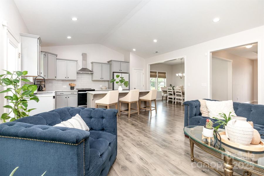 Furnished interior view inside a new home in , Monroe (Image 10). Furnished interior view inside a new home in , Monroe (Image 10).