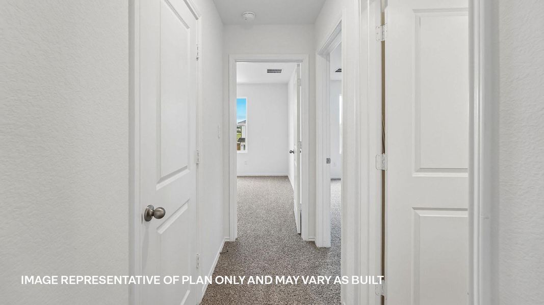 Spacious, unfurnished interior of a new home in Valverde, Bastrop (Image 32).