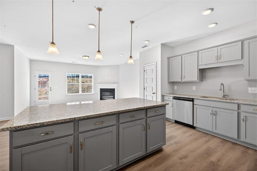Furnished interior view inside a new home in Jameson Towns, Villa Rica (Image 7).