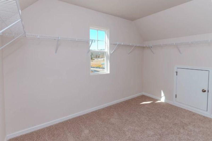 Representative unfurnished interior of a home built from the Clayton by Piedmont Residential in Hampton Ridge, Jefferson (Image 66).