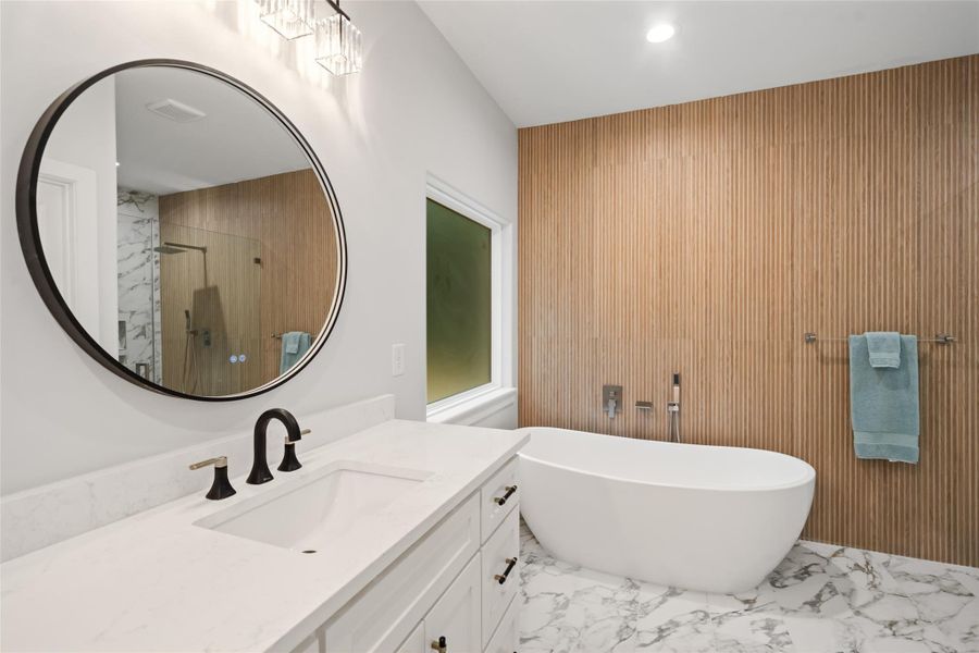 Furnished interior view inside a new home in , Willis (Image 13).