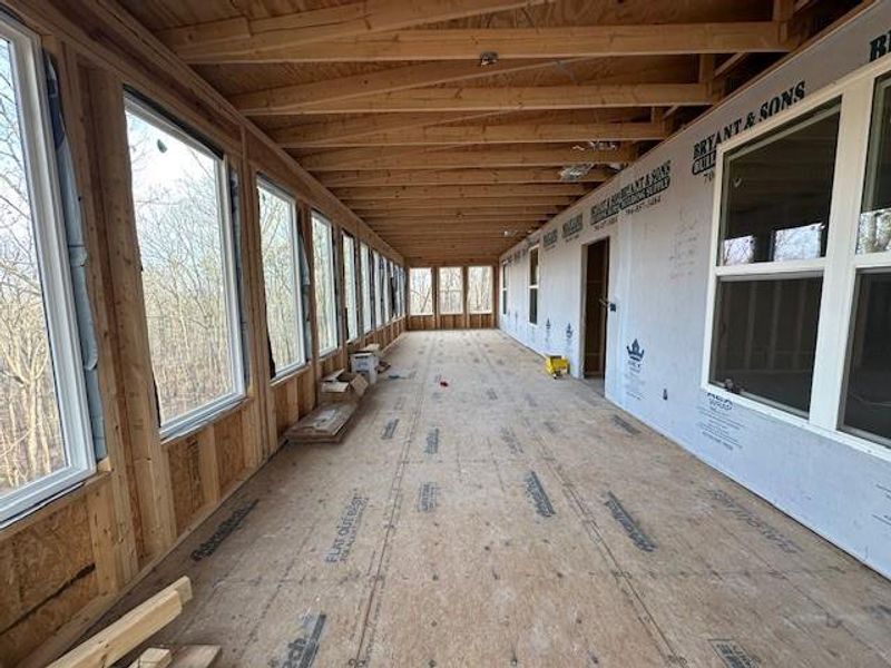 In-progress construction of a new home in , Summerville, GA (Image 9).