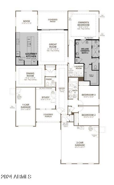 The Preserve at Asante, Lot 25 Floorplan