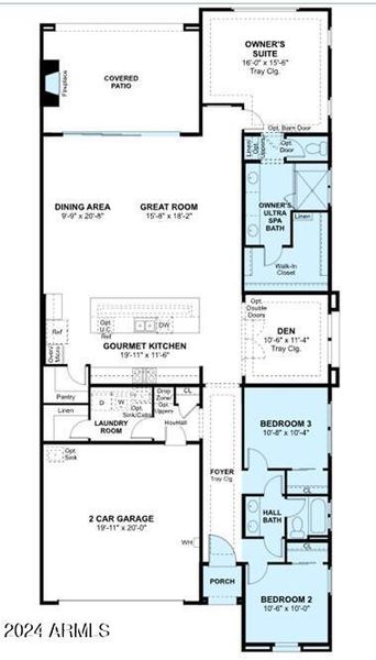 Floorplan - 7287 E CALLE PRIMERA VIS