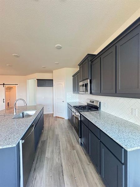 Furnished interior view inside a new home in Liberty Pointe, Gainesville (Image 5). Furnished interior view inside a new home in Liberty Pointe, Gainesville (Image 5).