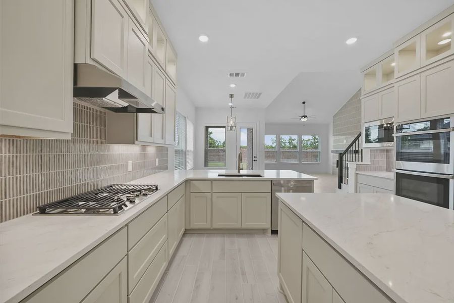Furnished interior view inside a new home in Grange, Katy (Image 6).