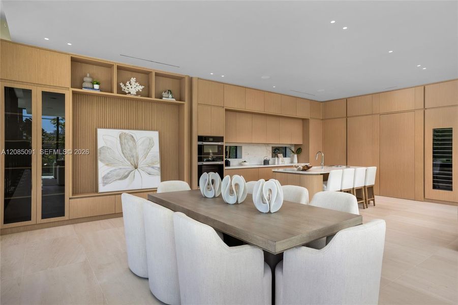 Furnished interior view inside a new home in , Miami Beach (Image 6).
