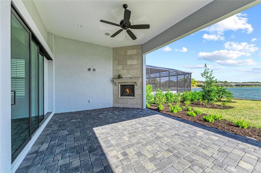 Exterior details and patio area of a home in The Alcove at Waterside, Sarasota (Image 32). Exterior details and patio area of a home in The Alcove at Waterside, Sarasota (Image 32).