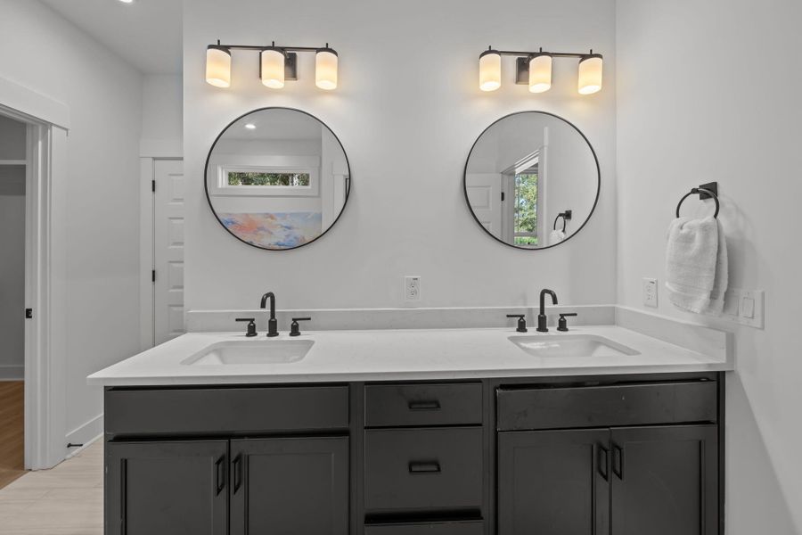 Furnished interior view inside a new home in , Awendaw (Image 13).